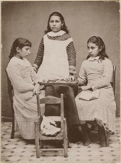 Carrie Anderson, Annie Dawson and Sarah Walker Fourteen Months After arrival at Hampton, VA