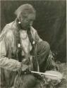 Portrait of a Comanche Peyote Drummer