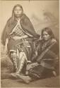Studio Portrait of two Comanche Women