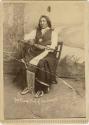 Studio portrait of Red Cloud Chief of the Sioux