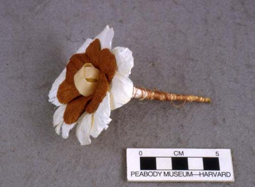 Tapa cloth flower