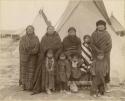 Crow Dog and family at home