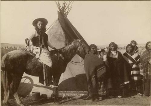 Jack Red Cloud brings news of surrender and end of war