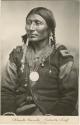 Studio portrait of Black Hawk, Kiowa Chief