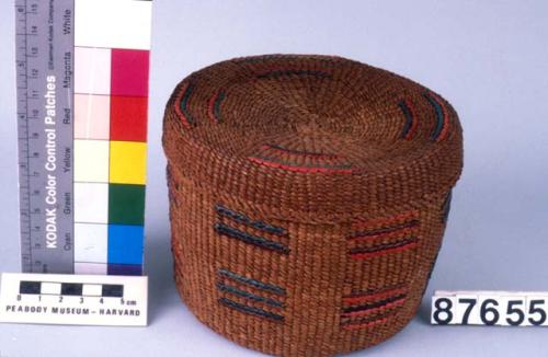 Basket with cover