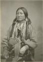 Studio portrait of Kicking Bird, Kiowa Chief