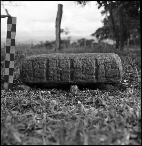 Stela base (Monument 43) at Tonina