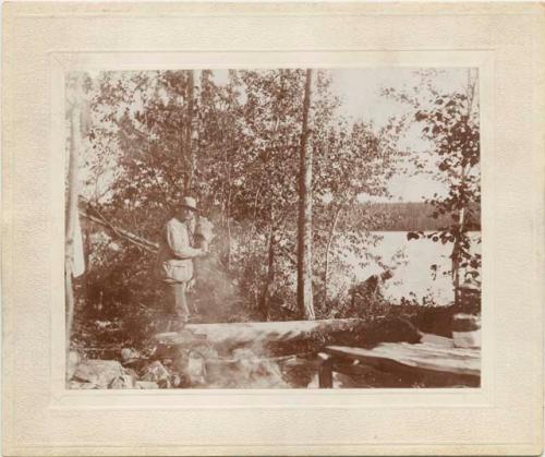 Sunday Lake camp. Sept 25th 1899