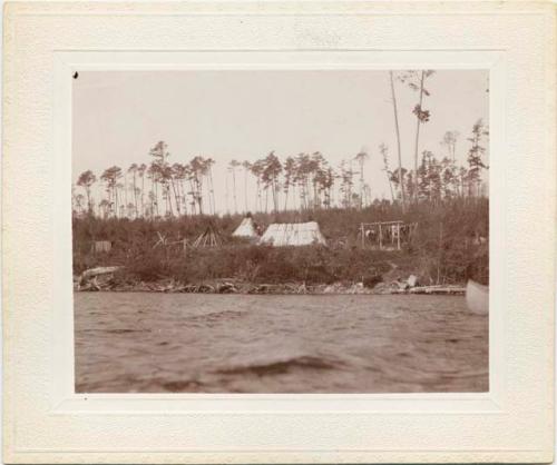 Indian Settlement: Basswood Lake, 7th Oct. 1899