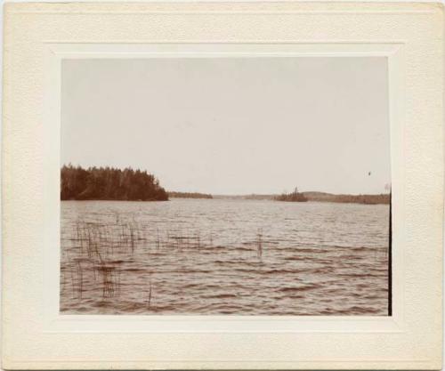 "Cache" Island, Sunday Lake. Oct 7, 1899
