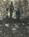 "Excavation of mound near camp 9"