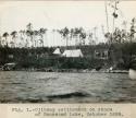 Indian Settlement: Basswood Lake, 7th Oct. 1899