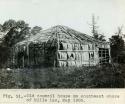 Old council house on southwest shore of Mille Lac, May 1900