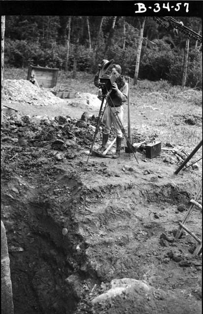 Mr. Earl Morris photographing