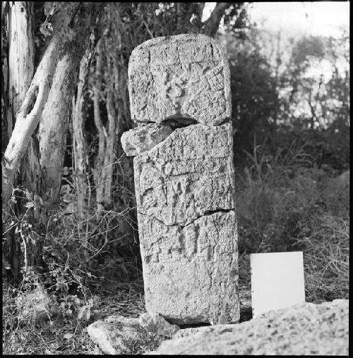 Stela 7 at Uxmal