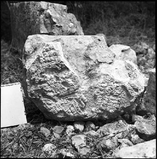 Fragment of Stela 3 at Uxmal