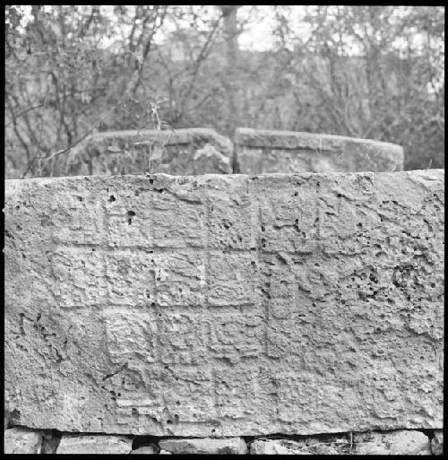 Stela 4 at Uxmal