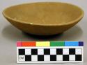 Ceramic vessel, complete bowl, plain