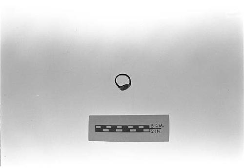 Lower Mississippi Survey Photograph Collection:  negative of artifacts from Haynes Bluff