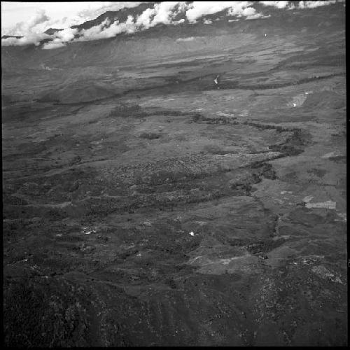 Aerial view of the Baliem valley