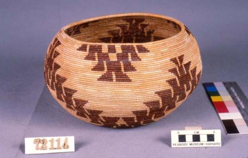 Basket, quail tip design