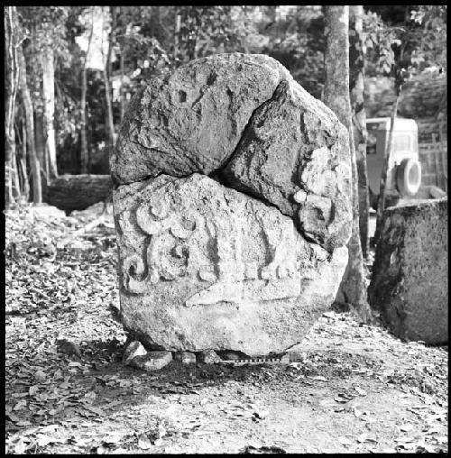 Stela 10 at Uaxactun