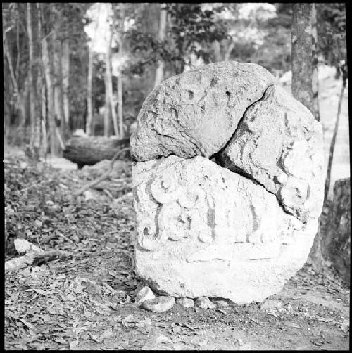 Stela 10 at Uaxactun