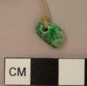 Small jade pendant - 11x7.5x35mm.