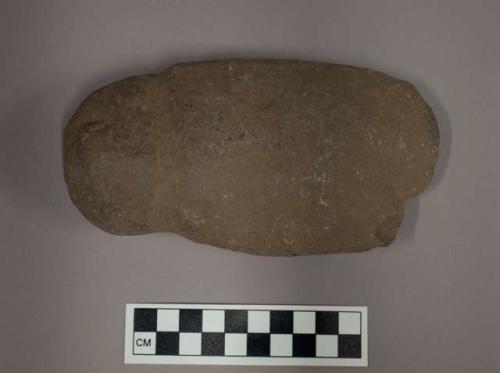 Grooved stone axe