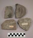 Steatite fragments