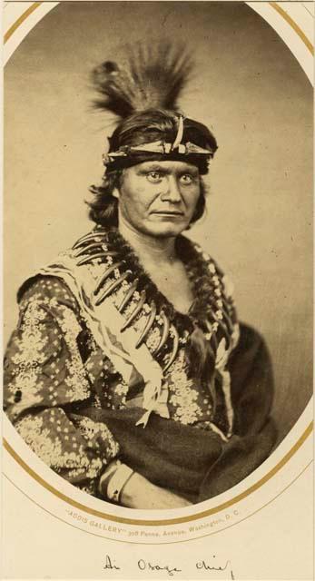 Osage chief