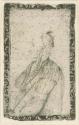 Photo of drawing by Henry Hamilton of Pacane, Miamis Chief