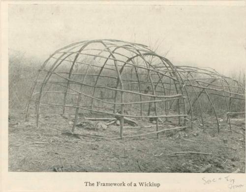 Framework of a Wickiup