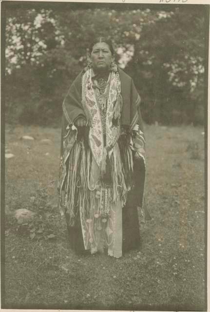 Menominee woman, Mrs. Antonio Schipikan