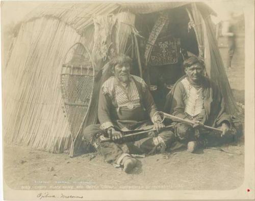 Chiefs Black Hawk and Green Cloud, 1896