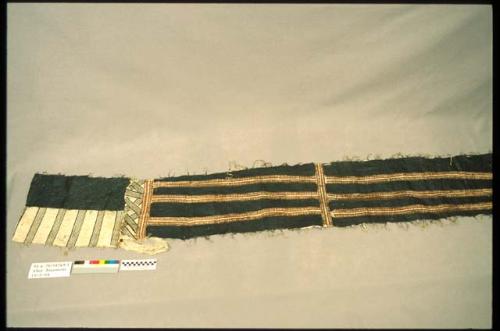 Sash of tapa cloth, Fijian masi