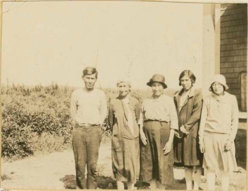 Peter Goo Goo, Mrs. John Berdard, Mrs. Peter Goo Goo, Cecil G. Bernard