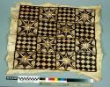 Piece of painted bark cloth