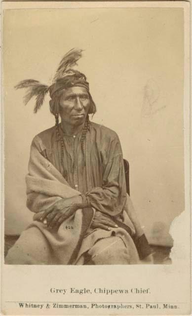 Grey Eagle, Chippewa chief