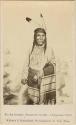 Studio portrait of Ka-Ka-Oongie (Sparrow Hawk) Chippewa chief
