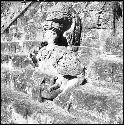 Detail of Hieroglyphic Stairway at Copan