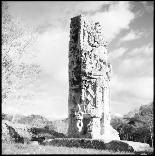 Stela H from Copan