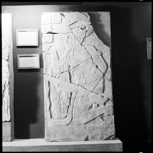 Relief from Temple of the Scribe at Palenque