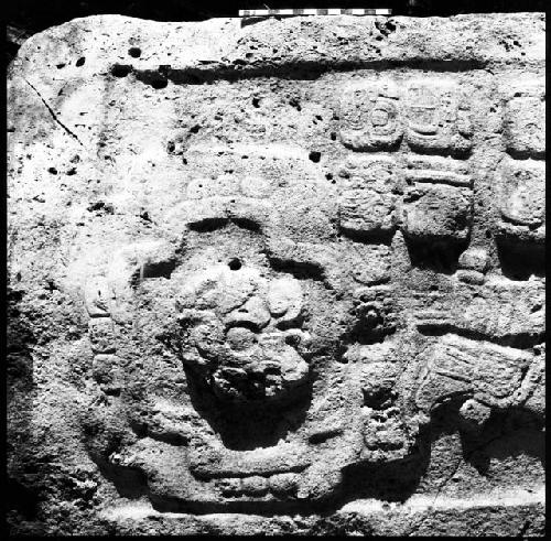 Detail of Stela 10 at Machaquila