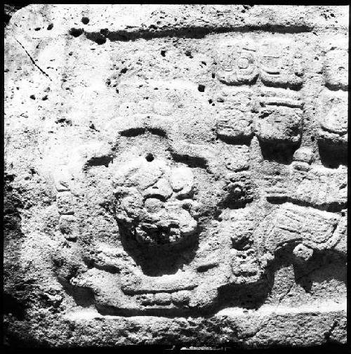 Detail of Stela 10 at Machaquila