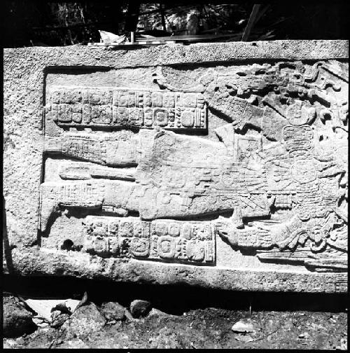 Stela 3 at Machaquila