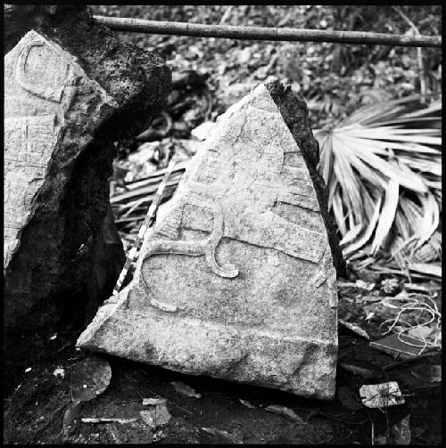 Fragment of Stela 5 from Machaquila