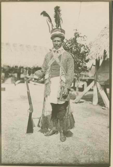 Little Billy or Billy Conapateline, in ceremonial dress