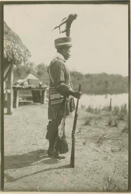 Little Billy or Billy Conapateline, in ceremonial dress