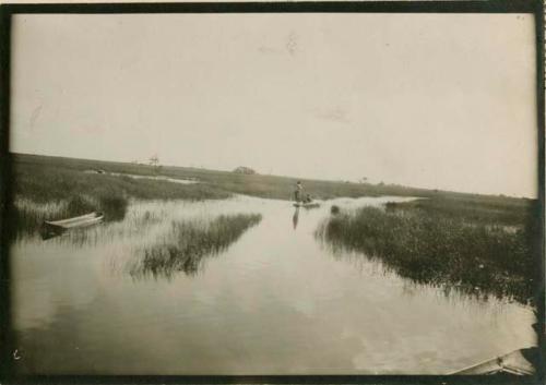 Canoe trail through Everglades from Boat Landing